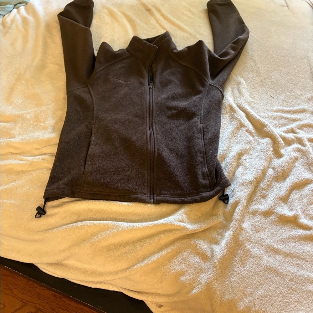 Women's Brown Fleece Jacket